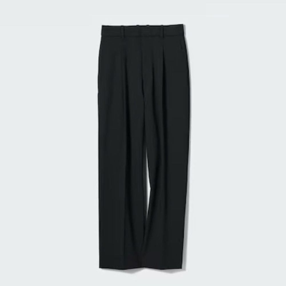 Uniqlo Wide Fit Pleated Pants